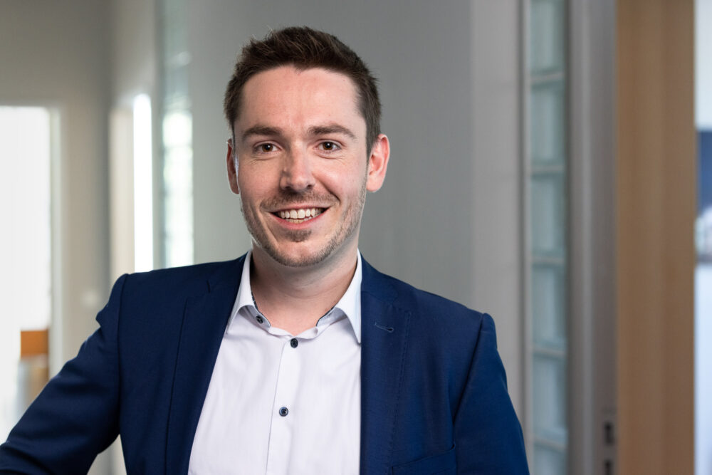 Vertriebsmitarbeiter Christoph Berner